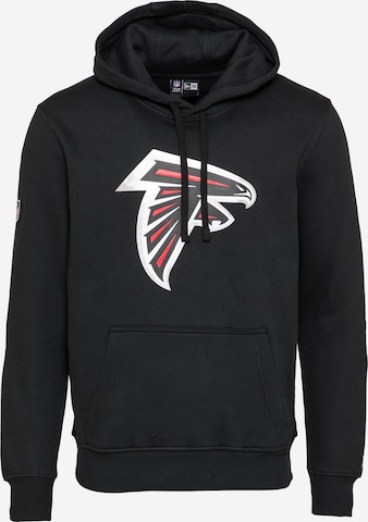NEW ERA Sweatshirt 'Atlanta Falcons' in Schwarz: front