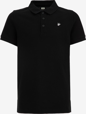 WE Fashion - Camiseta en negro: frente