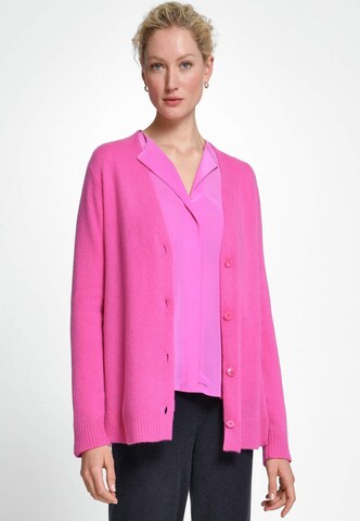 include Gebreid vest in Roze: voorkant