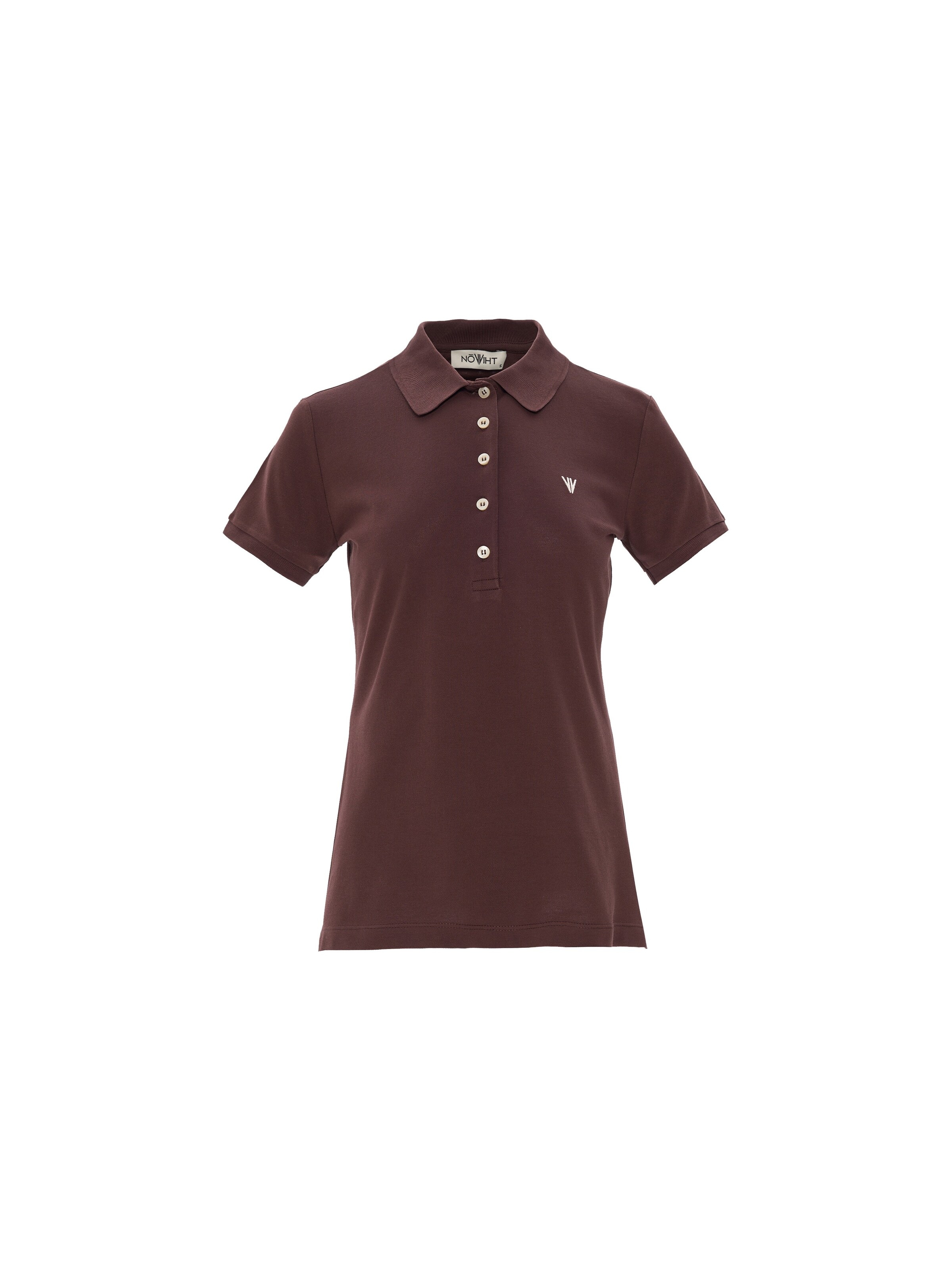NOWIHT Shirt 'Beatrice'‌‌‌‌‌‌‌‌‌ in Braun: Vorderseite