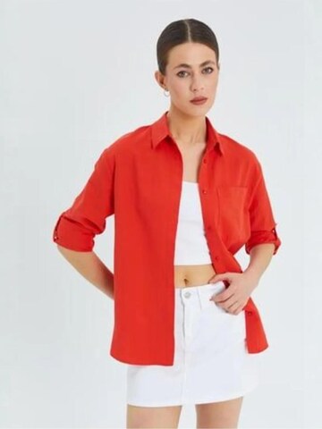 Chemisier MixRay en rouge