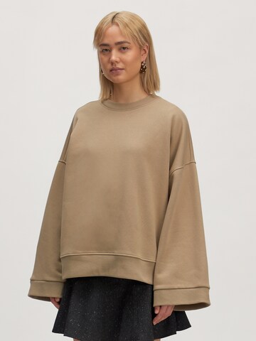 EDITED - Sudadera 'Etta' en beige: frente