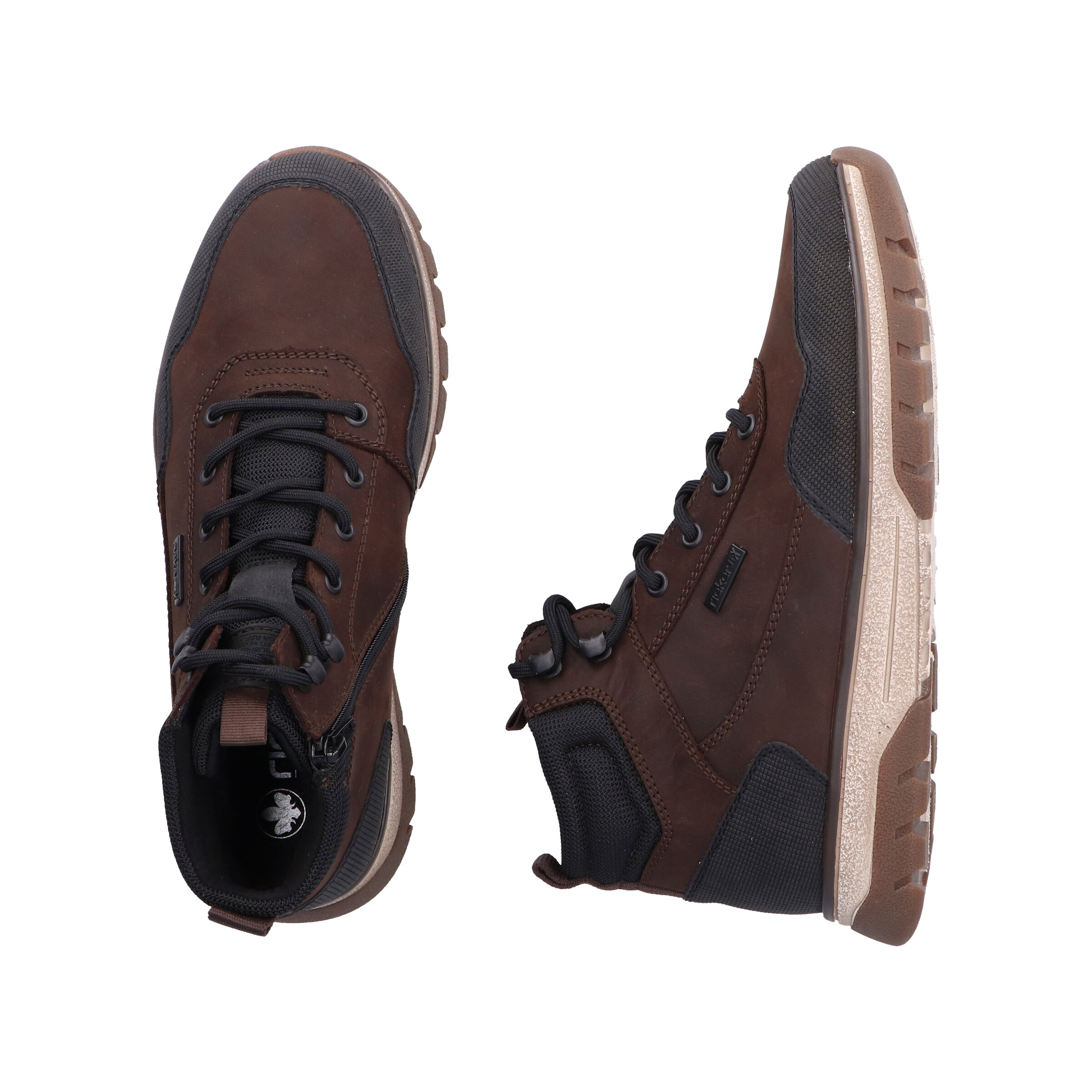 Bottes à lacets 'B9310' Rieker en marron