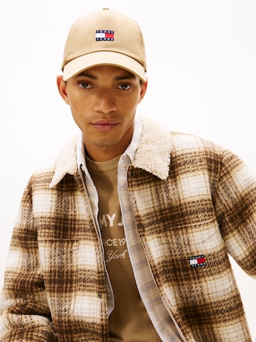 Șapcă 'HERITAGE' de la Tommy Jeans pe bej: față