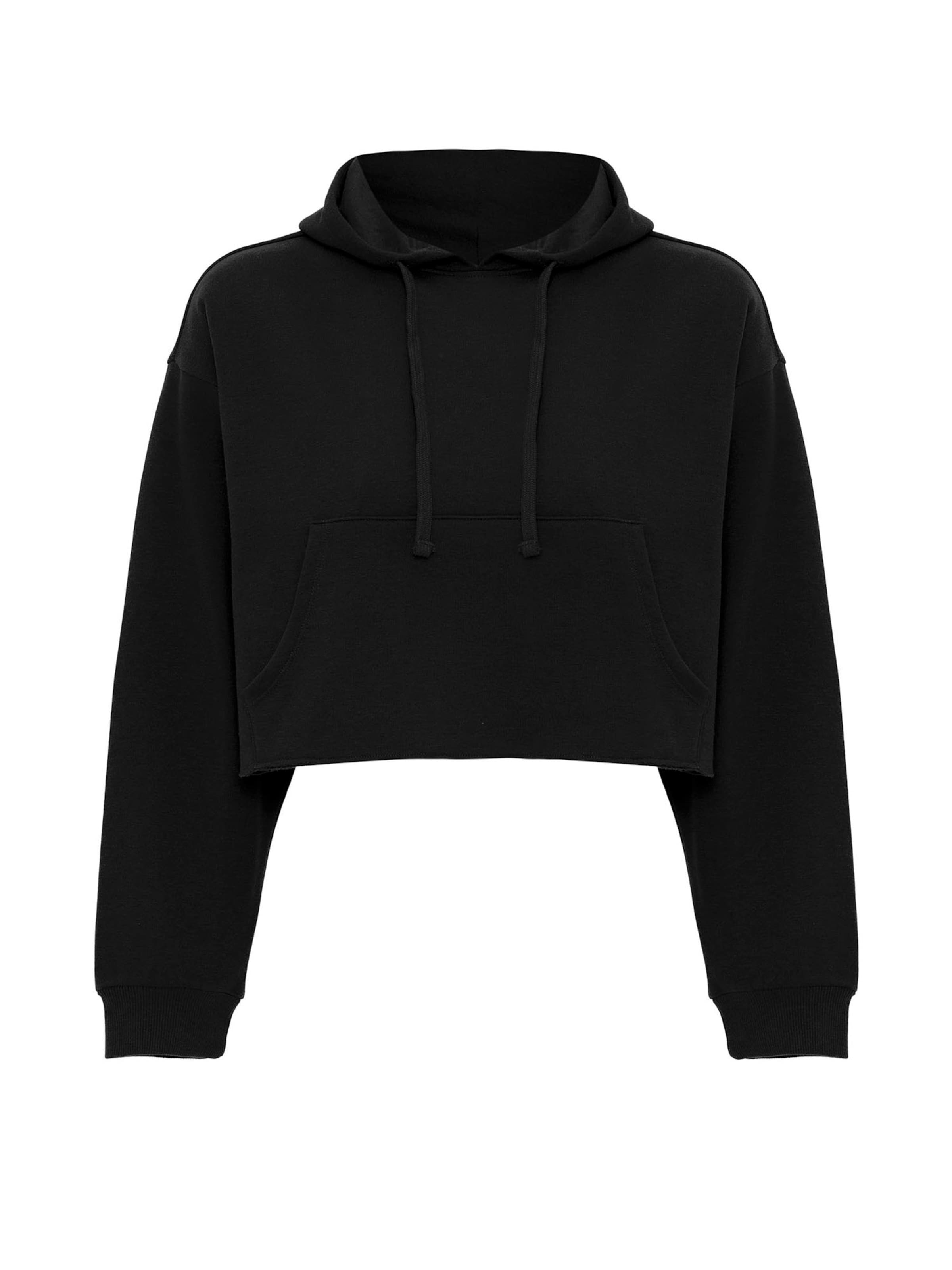 Jacey Quinn Sweatshirt i svart: framsida