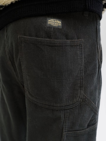 JACK & JONES Wide leg Broek in Zwart