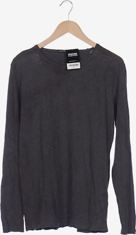 DRYKORN Langarmshirt M in Grau: predná strana