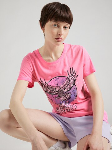 Key Largo Shirt 'TWILIGHT' in Roze