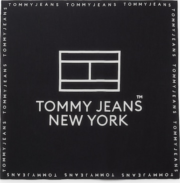 Écharpe Tommy Jeans en noir : devant