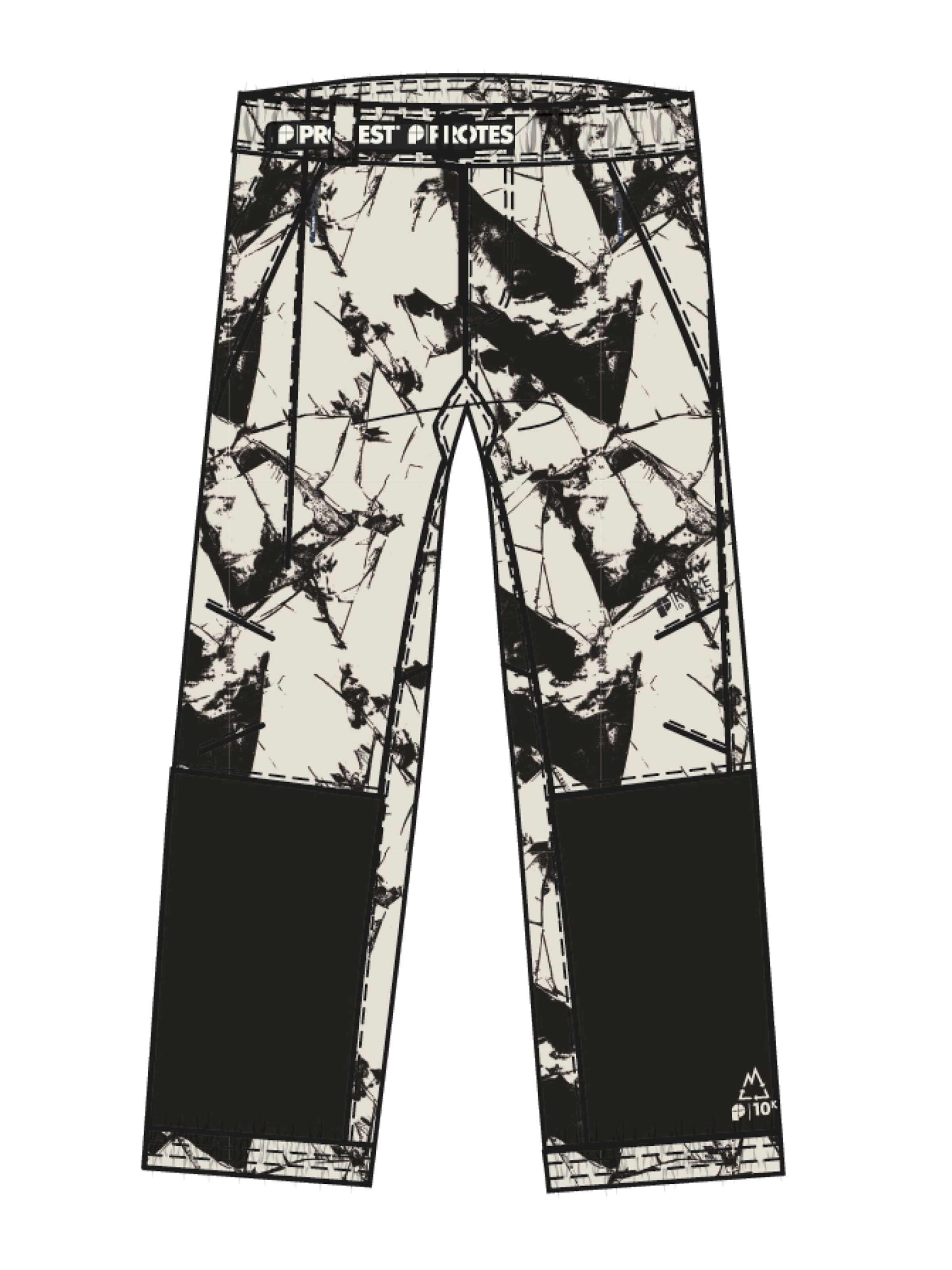 PROTEST Regular Sports trousers 'PRTLutony' in White: front