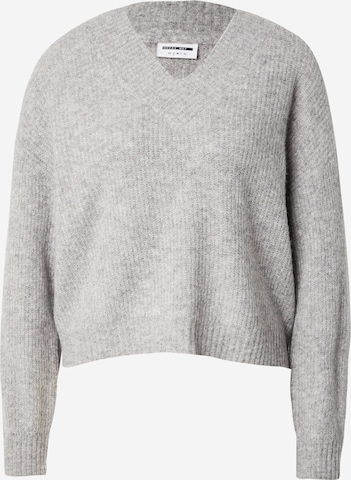 Noisy may Sweater 'BALANCE' in Grey: front