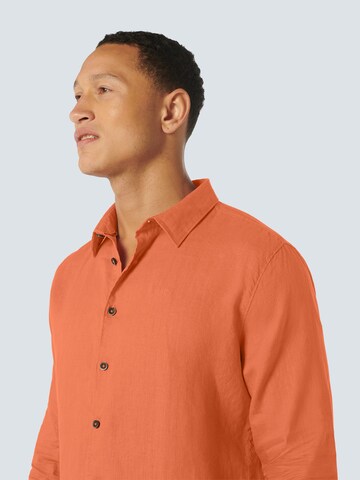 No Excess Regular fit Overhemd in Oranje