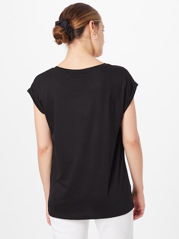 SAINT TROPEZ Koszulka 'Adelia' w kolorze czarny