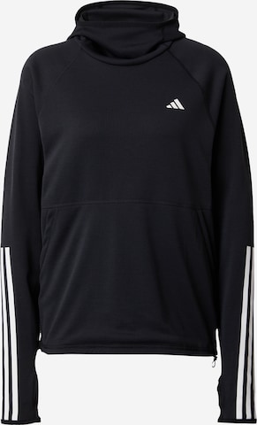 ADIDAS PERFORMANCE Αθλητική μπλούζα φούτερ 'Own The Run' σε μαύρο: μπροστά