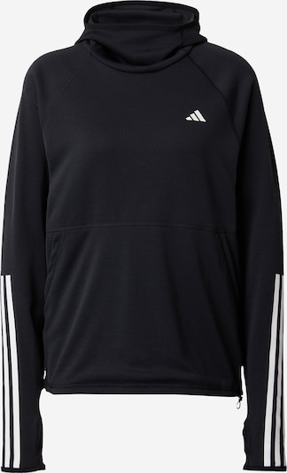 ADIDAS PERFORMANCE Sports sweatshirt 'Own The Run' in Black / White, Item view