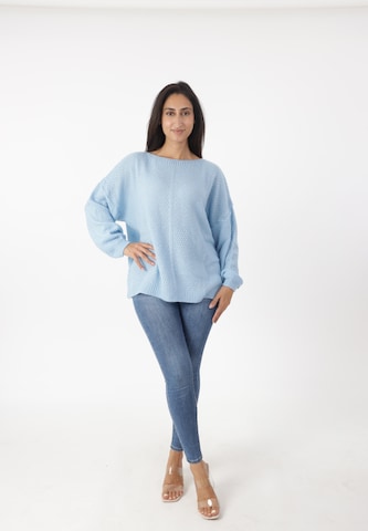 Elara Pullover i blå: forside