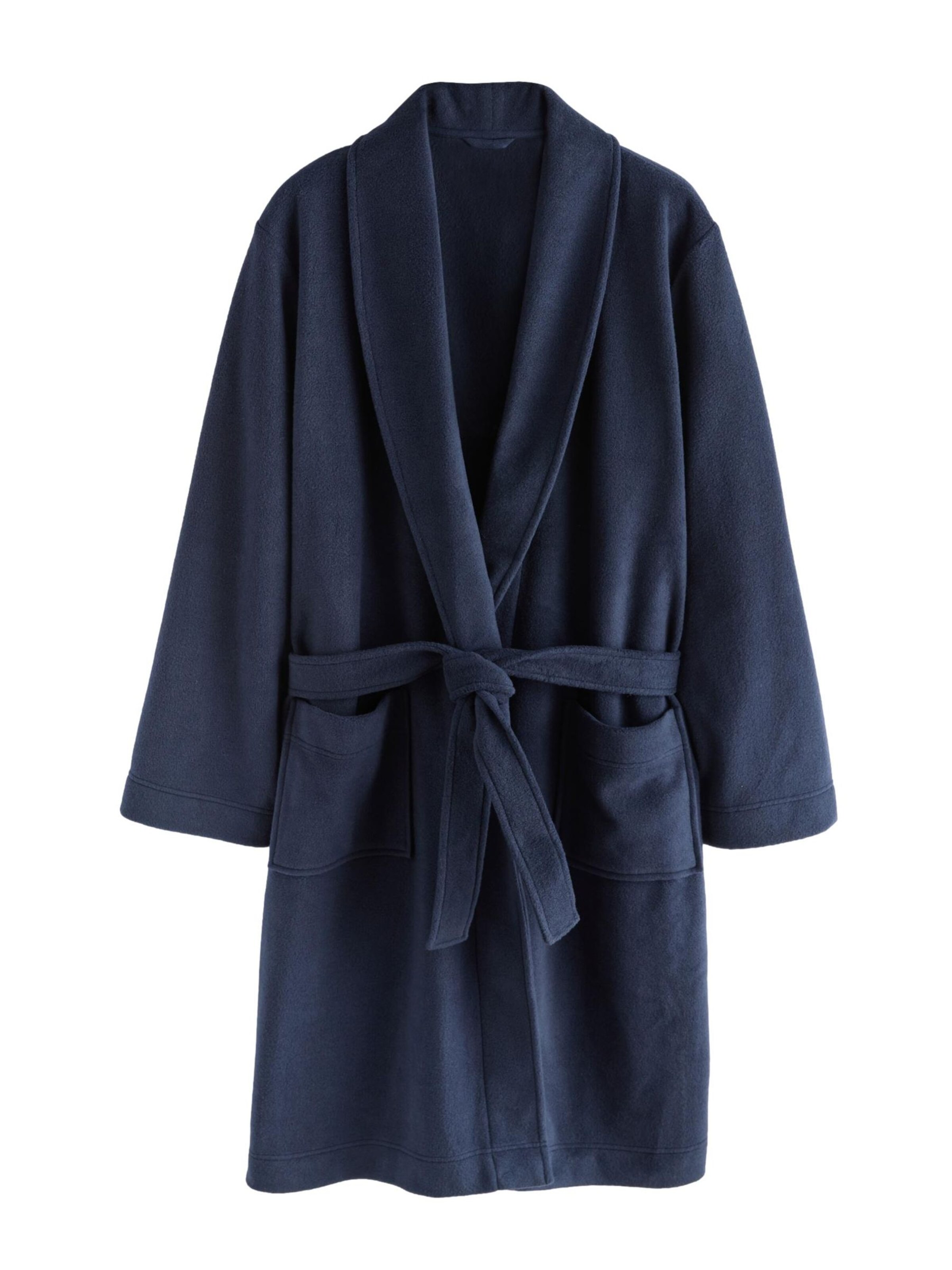 Next Bademantel in Blau: Vorderseite