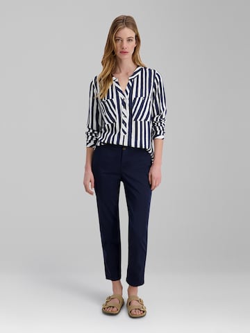 TIMEZONE Blouse 'Henley' in Blue
