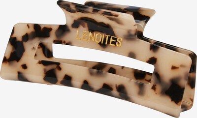 Lenoites Haarschmuck 'Leopard' in nude / braun / gelb, Produktansicht
