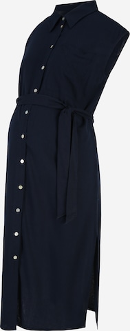 Vero Moda Maternity - Vestido camisero 'MYMILO' en azul: frente