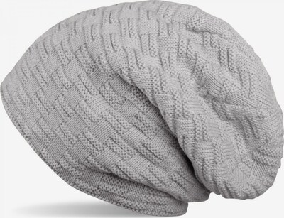 styleBREAKER Beanie 'Feinstrick Beanie mit Flecht Muster und Teddyfleece' in 56-61 in Light grey, Item view