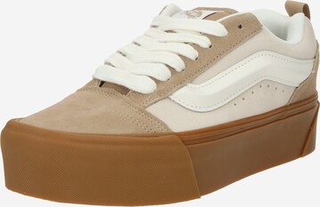 Sneaker bassa 'Knu Stack' di VANS in beige: frontale