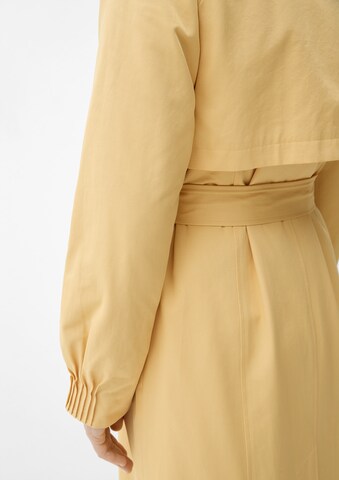 s.Oliver BLACK LABEL Between-seasons coat in Yellow