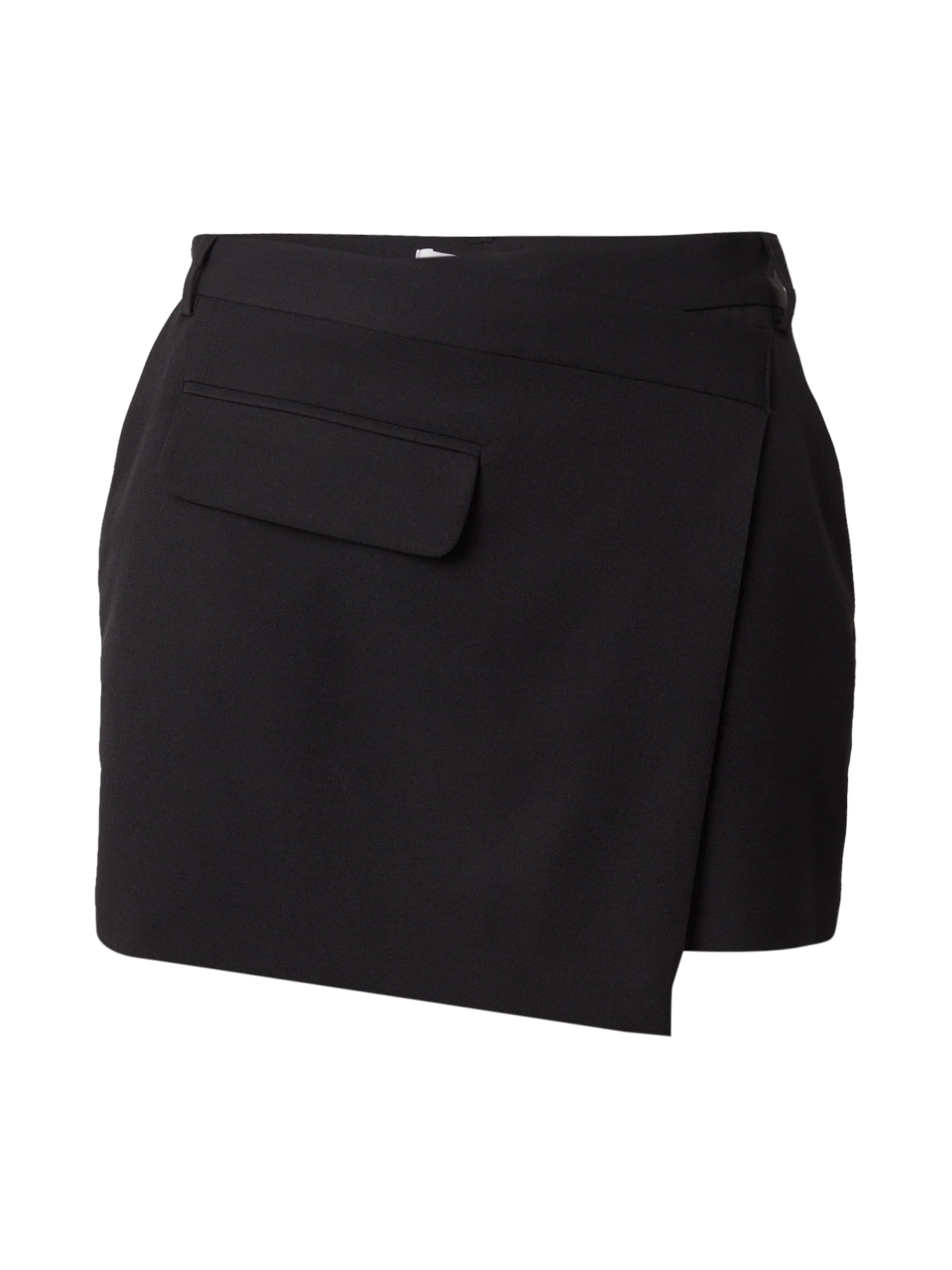 EDITED Skort 'Nikolina' in Schwarz: Vorderseite