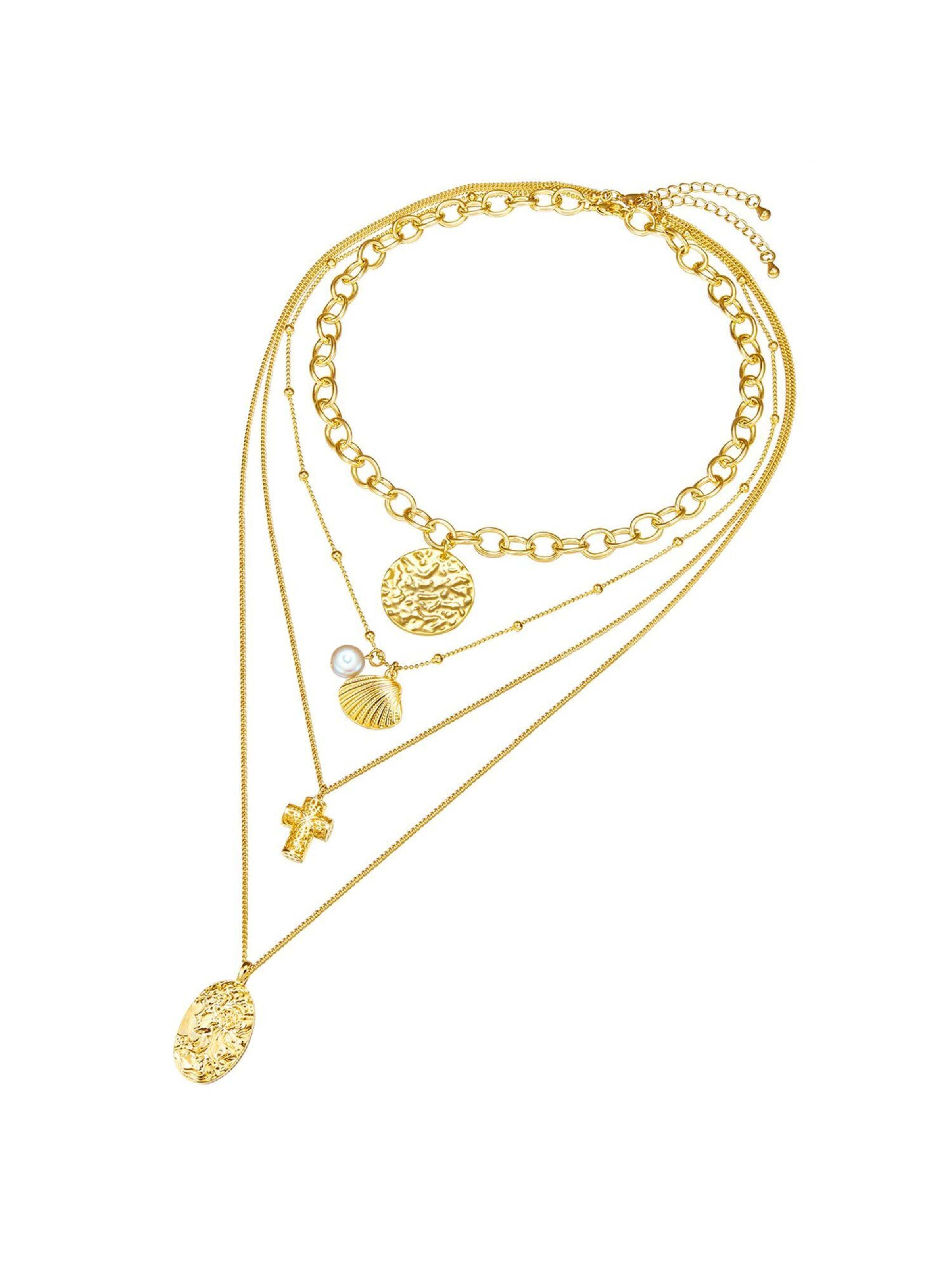 Lulu & Jane Necklace in Gold