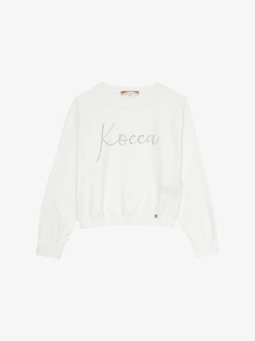 Kocca Pullover 'TONA' in Weiß: Vorderseite