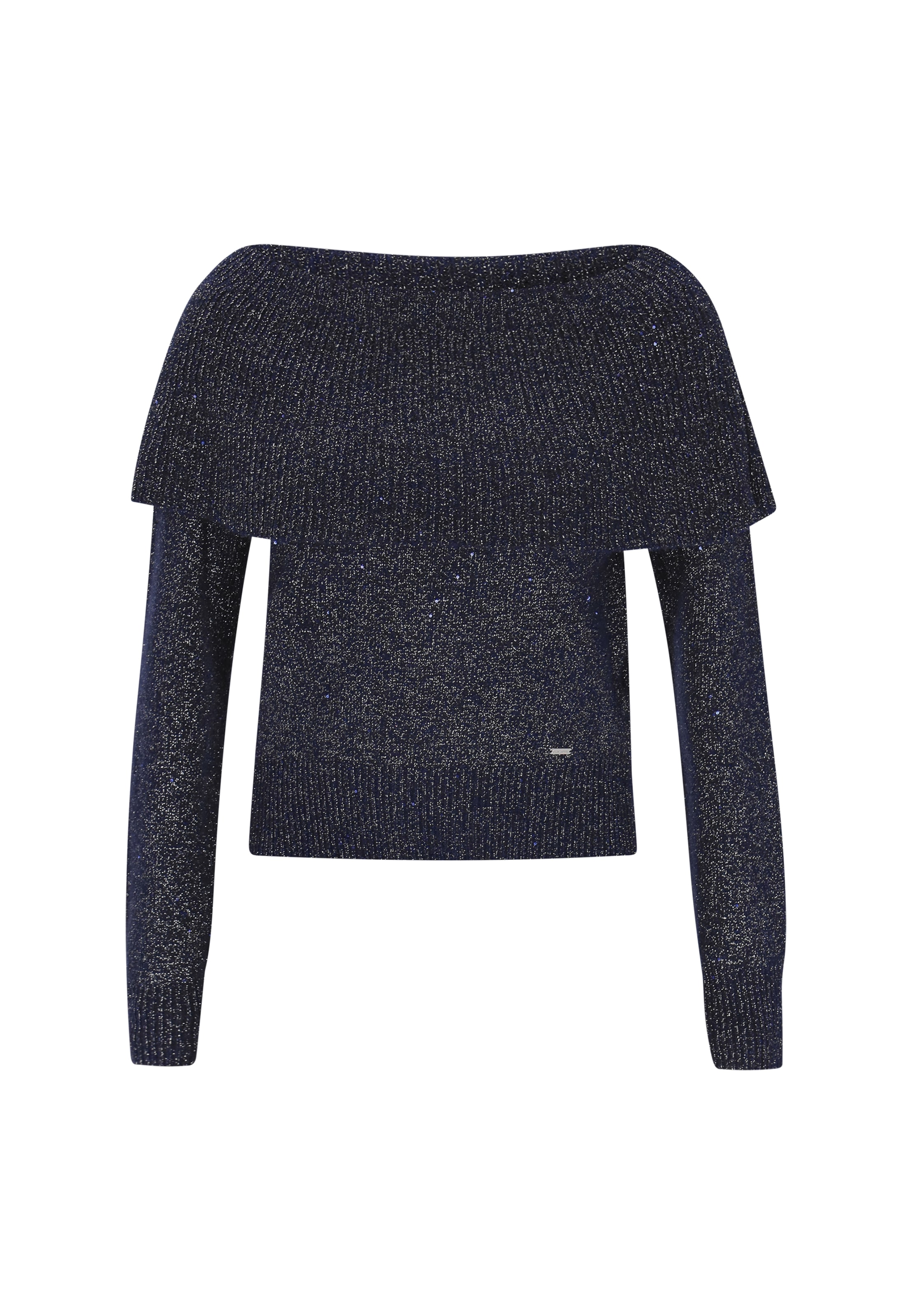 Pull-over DreiMaster Klassik en bleu : devant