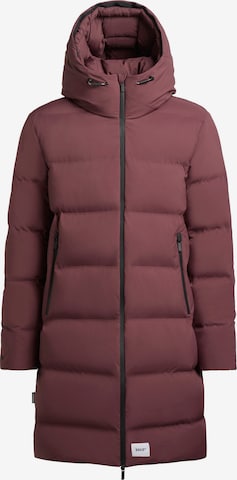 Manteau d’hiver 'CAIUS3' khujo en rouge : devant