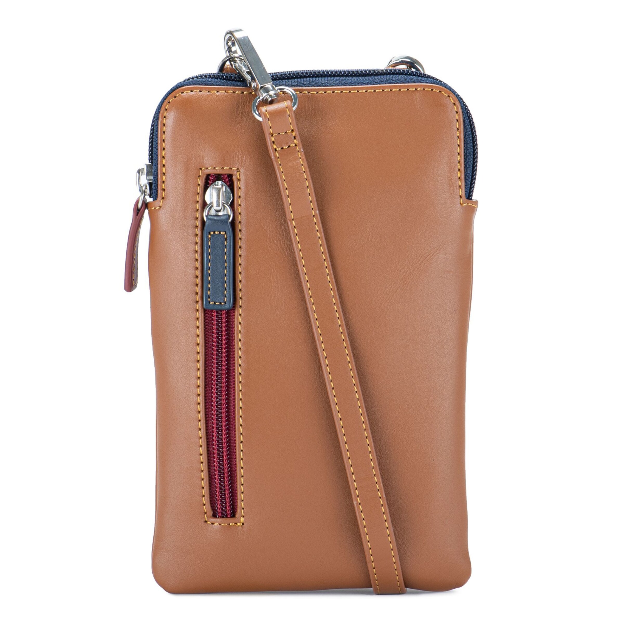 Sac à bandoulière mywalit en marron : devant