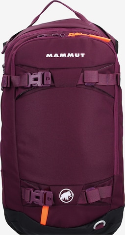 MAMMUT Sports Backpack 'Nirvana' in Purple: front