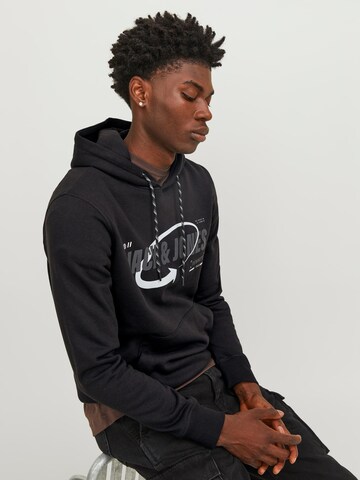 JACK & JONES Sweatshirt in Black