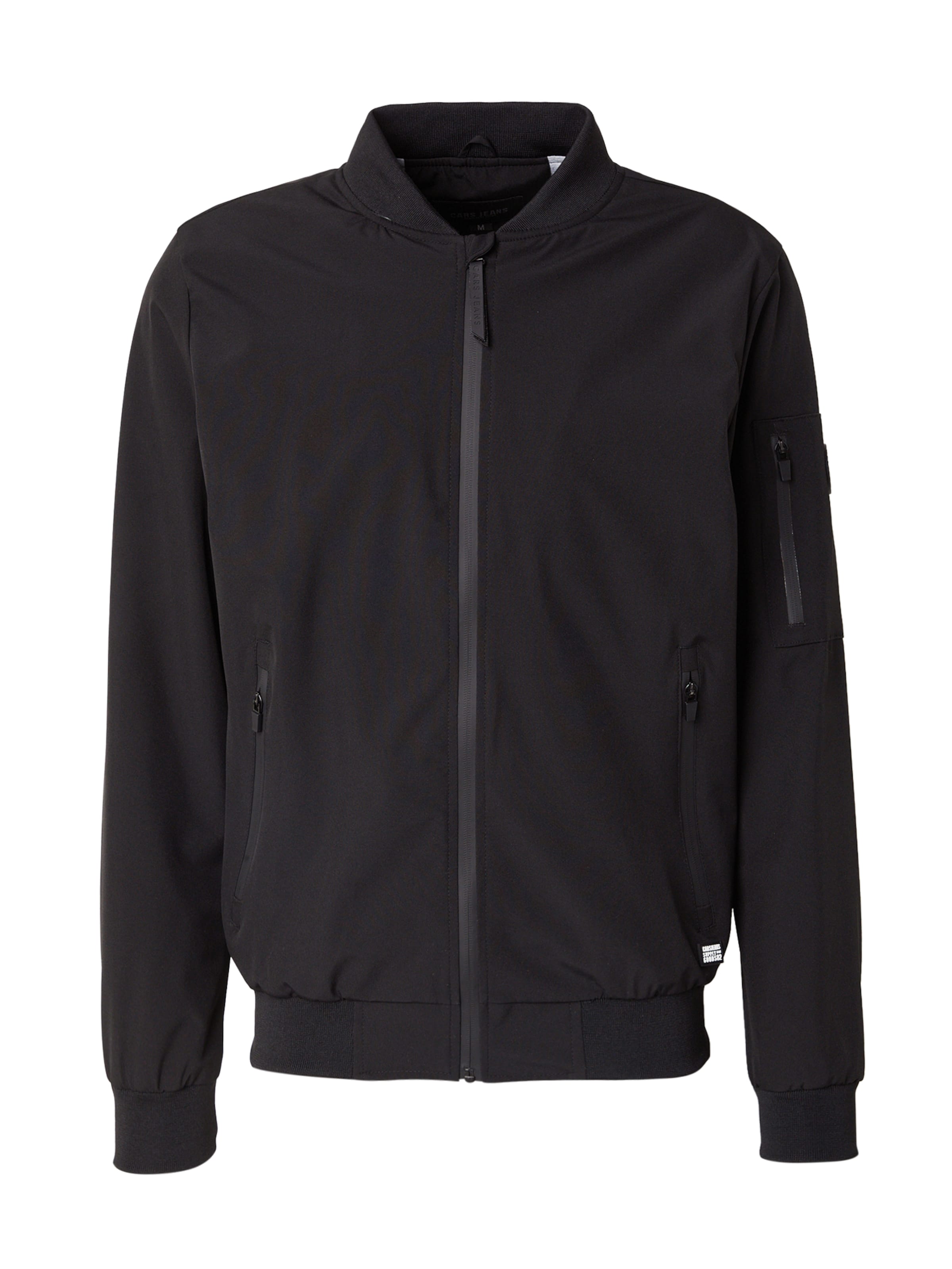 Cars Jeans Overgangsjakke 'FETHERS' i sort: forside