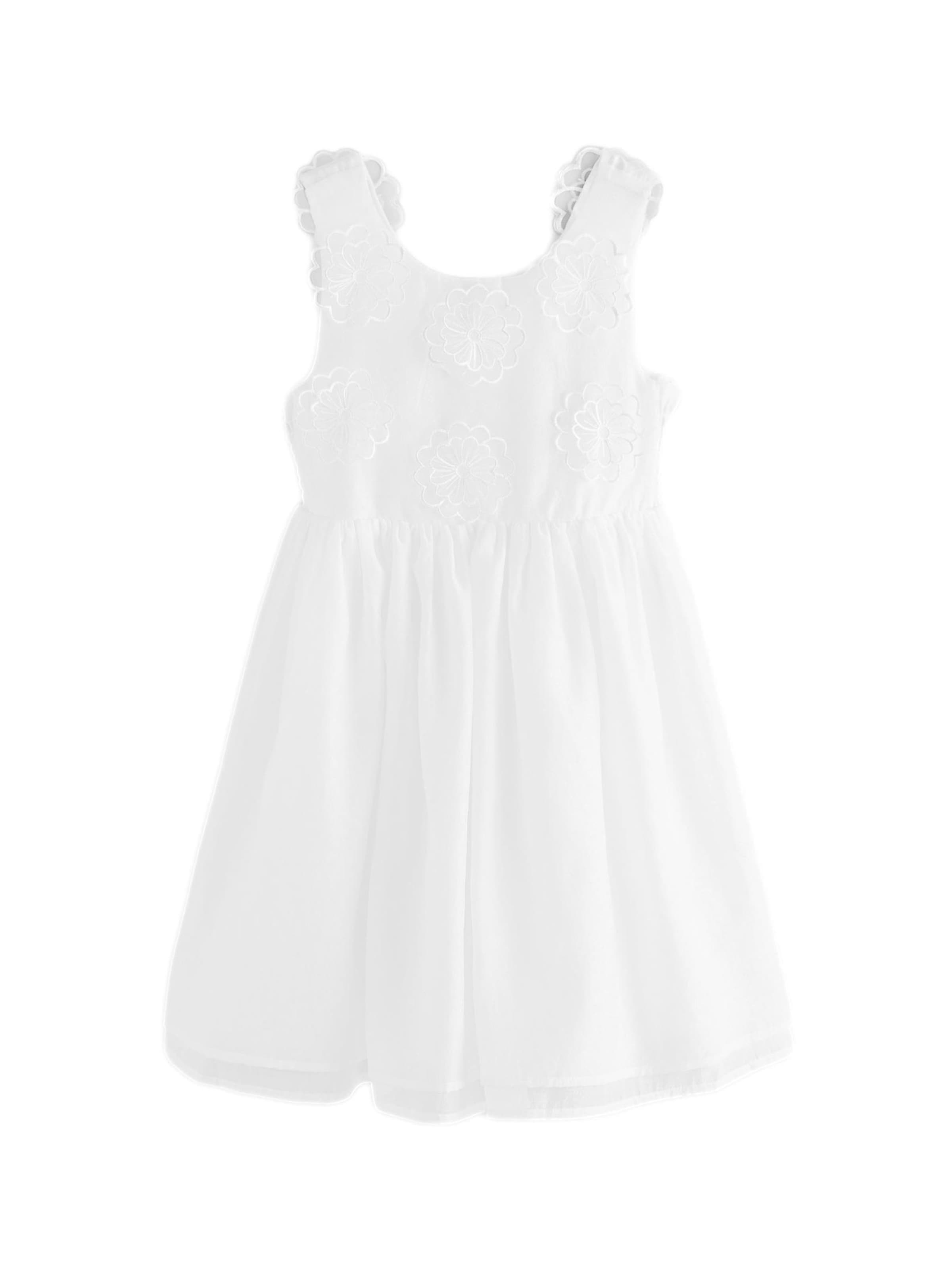 LAURA ASHLEY Jurk in Beige: voorkant