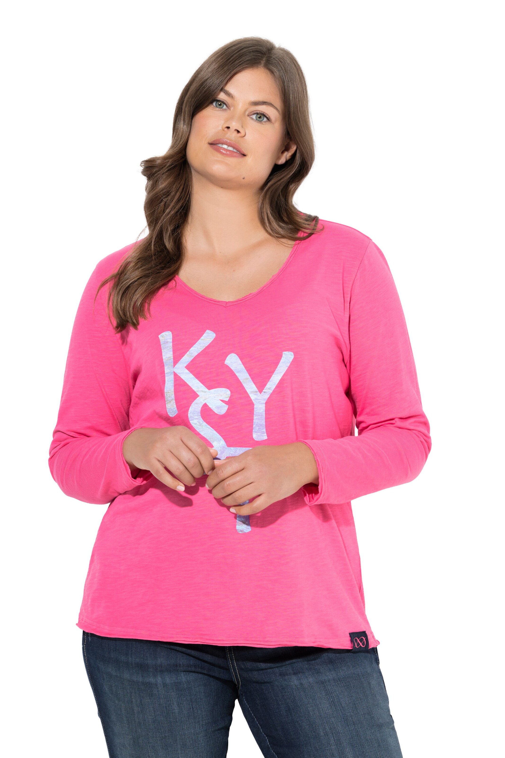 LAURASØN Shirt in Pink: front