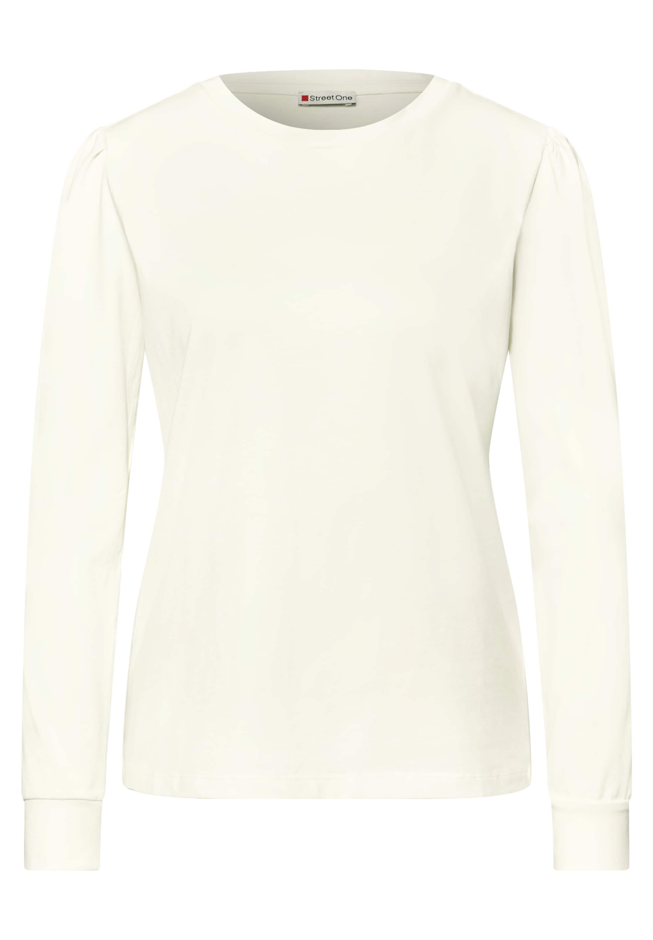 STREET ONE Shirt in White: front
