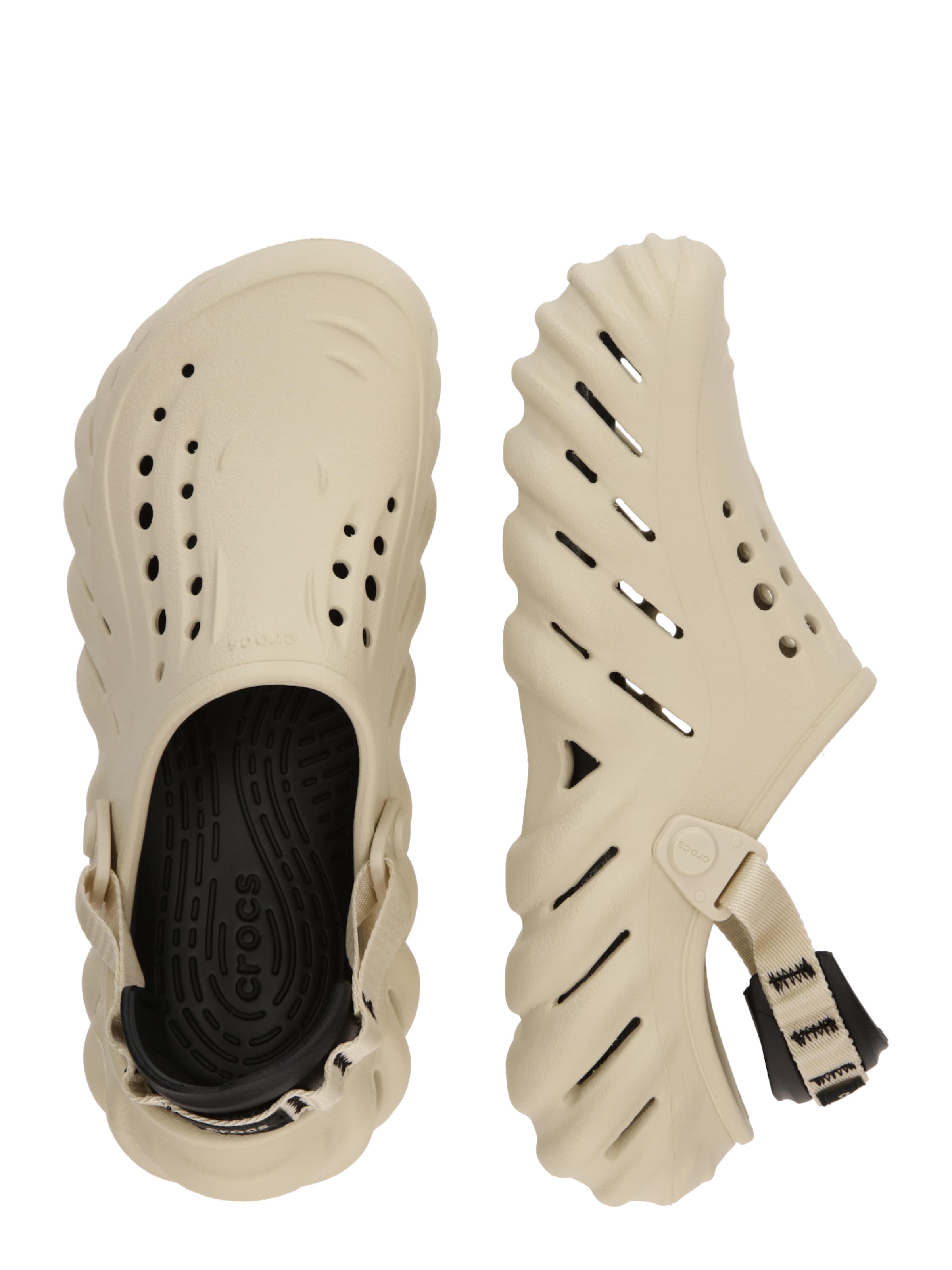 Crocs - Zuecos 'Echo' en beige