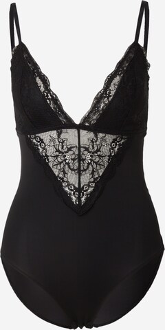 BOSS Bodysuit in Black: front