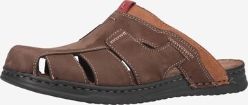 Mule ROHDE en marron : devant