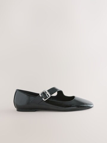 Next Riemchenballerina 'Forever Comfort' in Schwarz