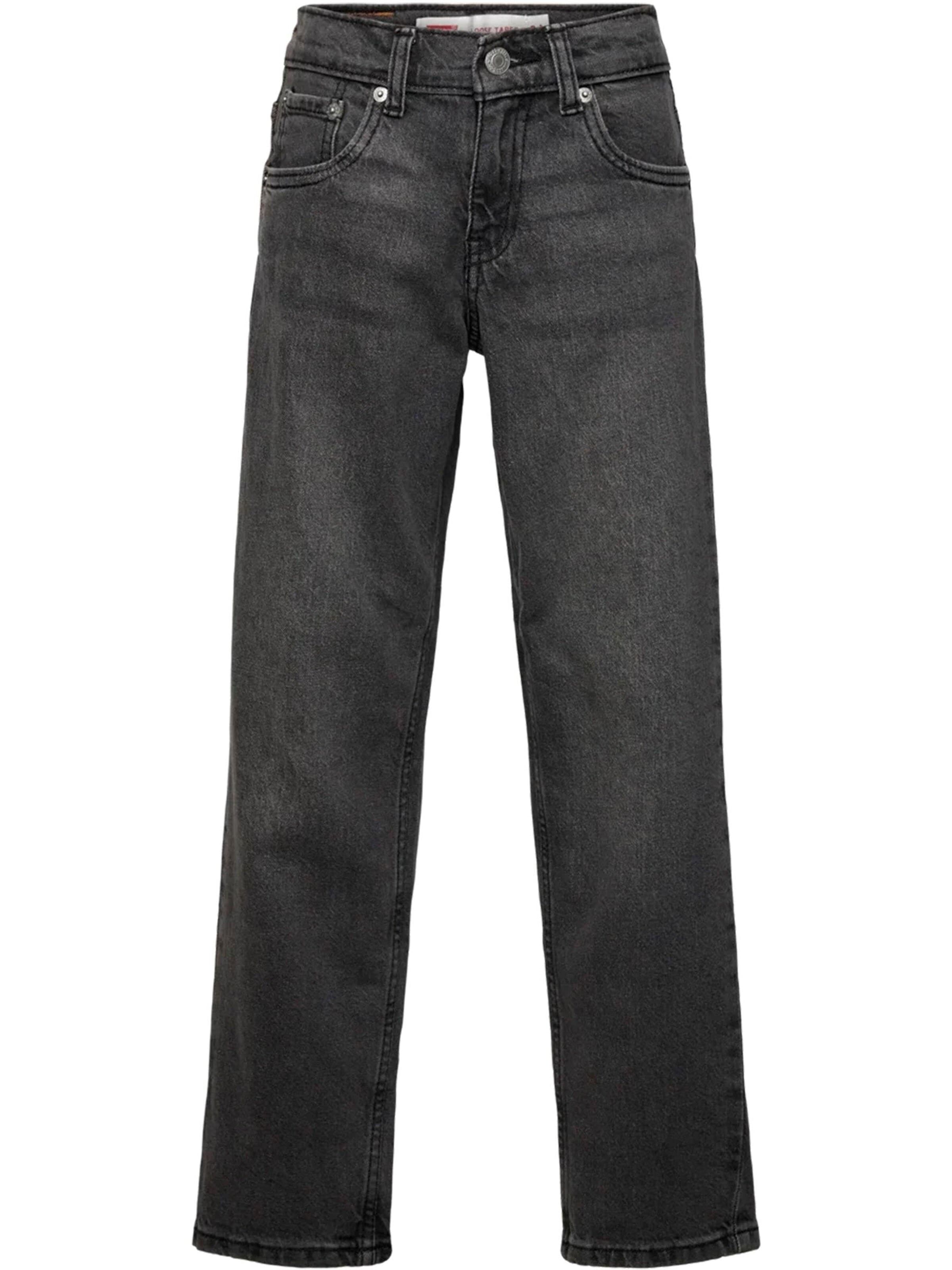 Levi's Kids Zwężany krój Jeansy w kolorze szary: przód