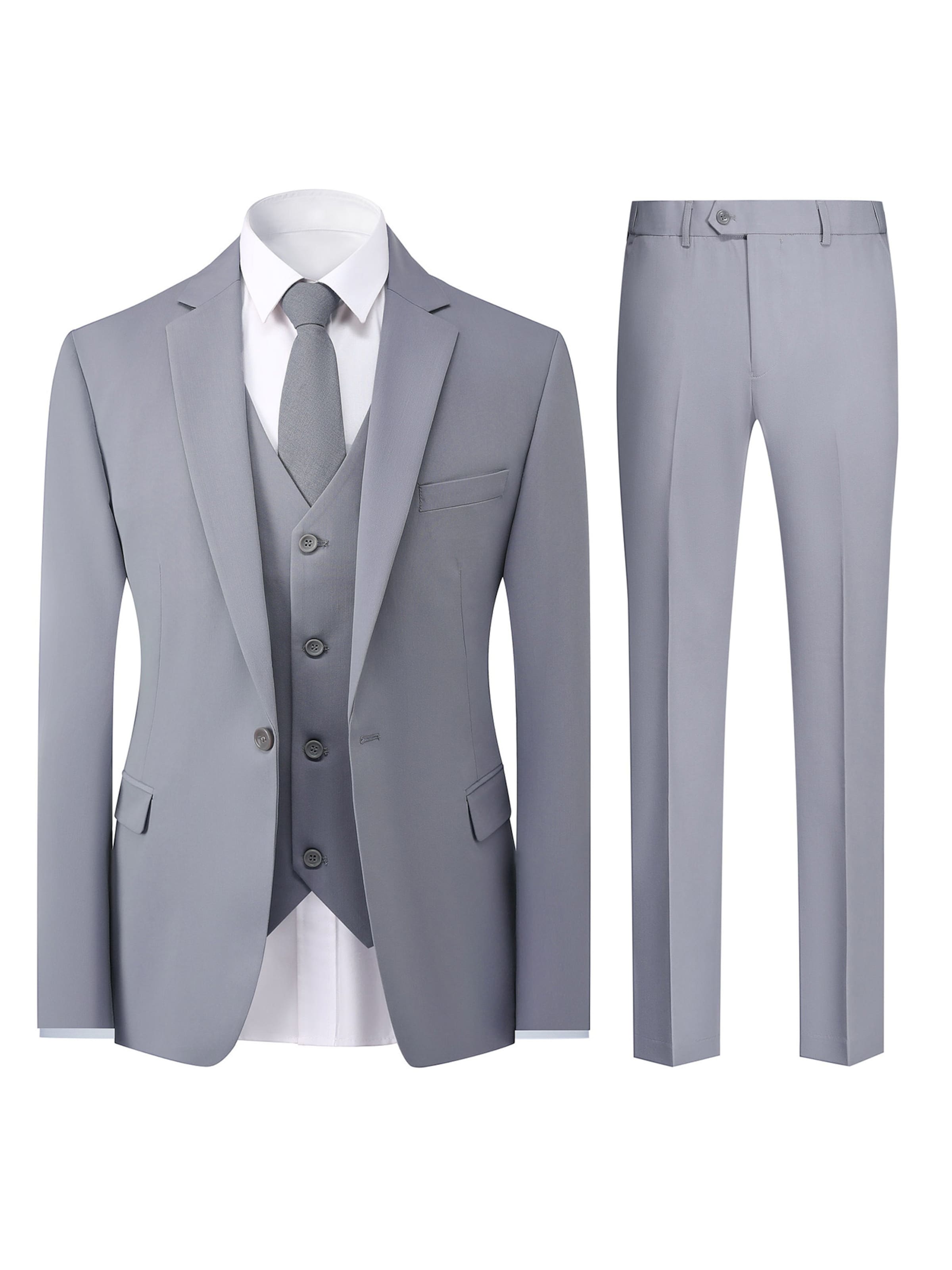 Youthup Suit in Grey: front