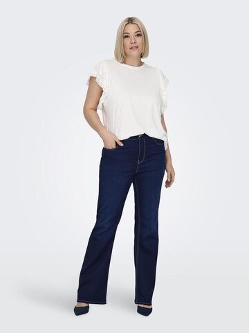 ONLY Carmakoma Flared Jeans 'CARAugusta' in Blue
