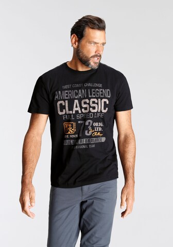 ARIZONA Shirt in Schwarz: Vorderseite