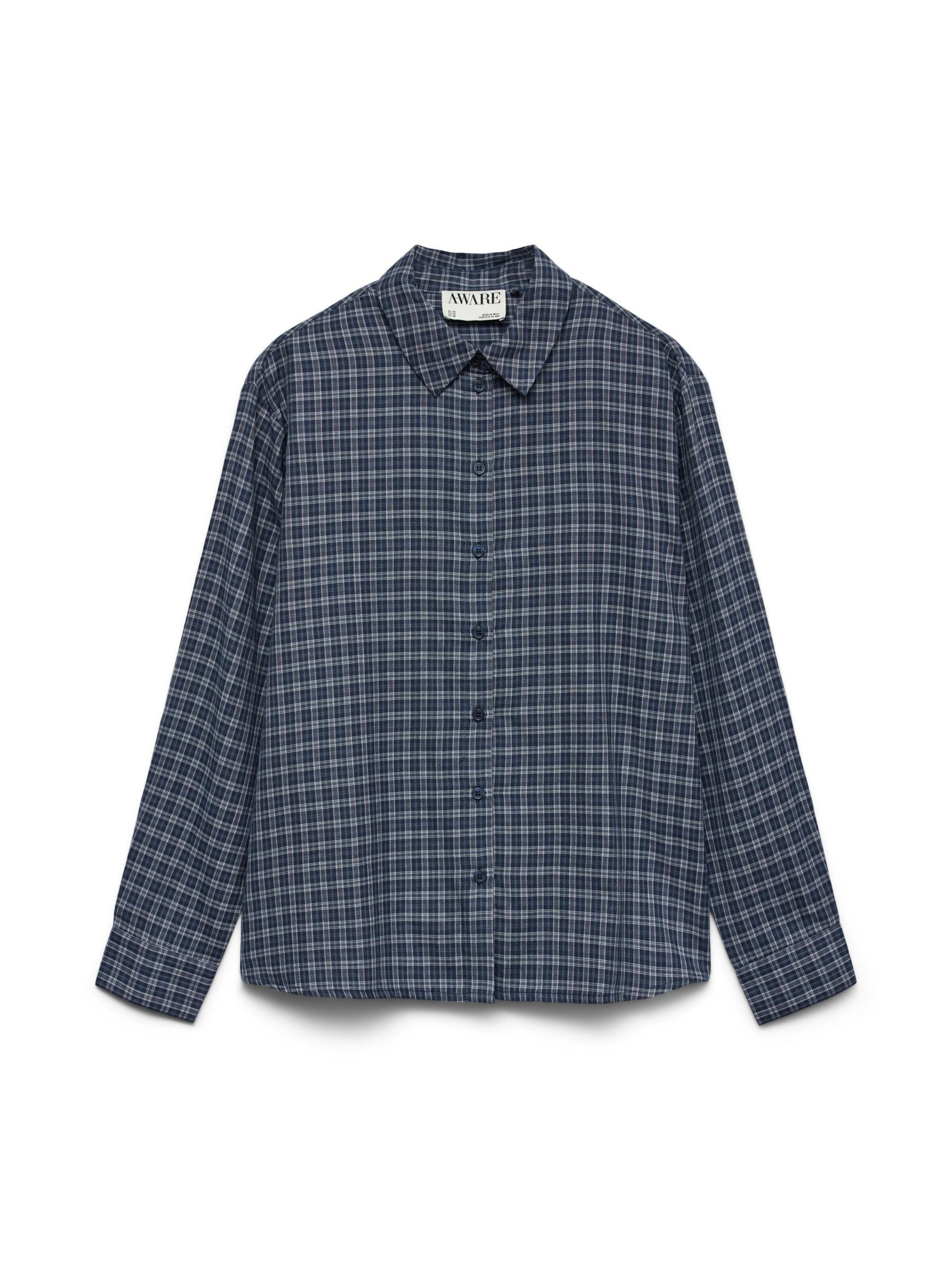 VERO MODA Blouse 'TAMIRA' in Blauw: voorkant