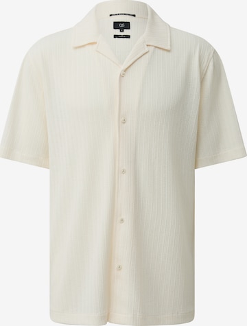 QS Hemd in Beige: Vorderseite
