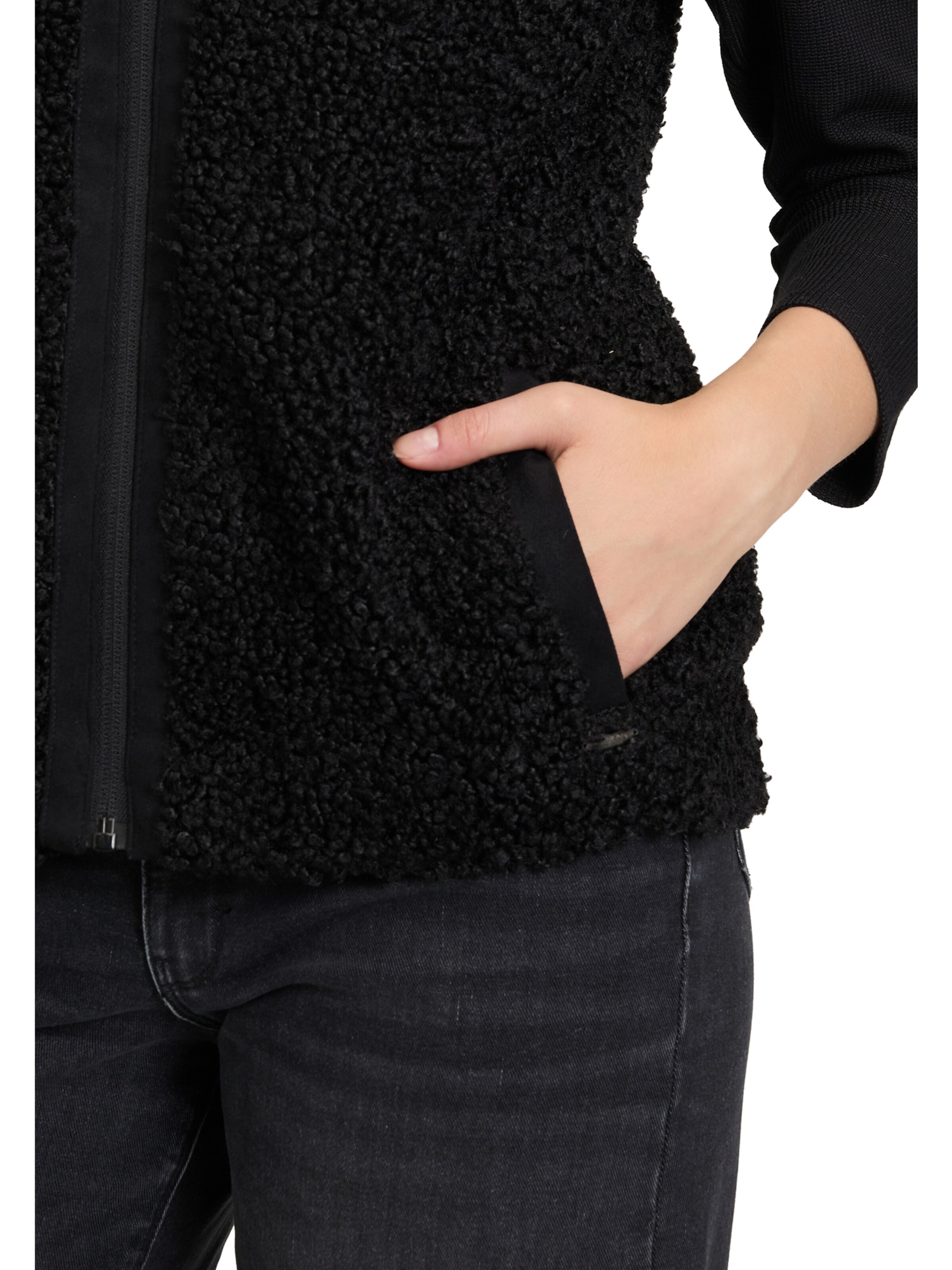 Betty & Co Weste in Schwarz